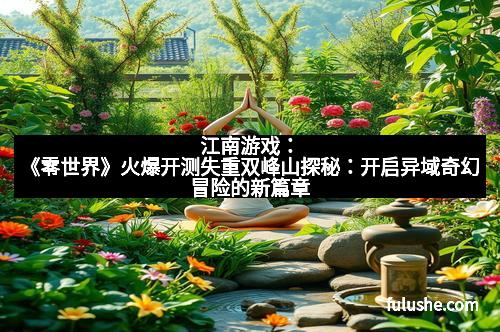 江南游戏：《零世界》火爆开测失重双峰山探秘：开启异域奇幻冒险的新篇章